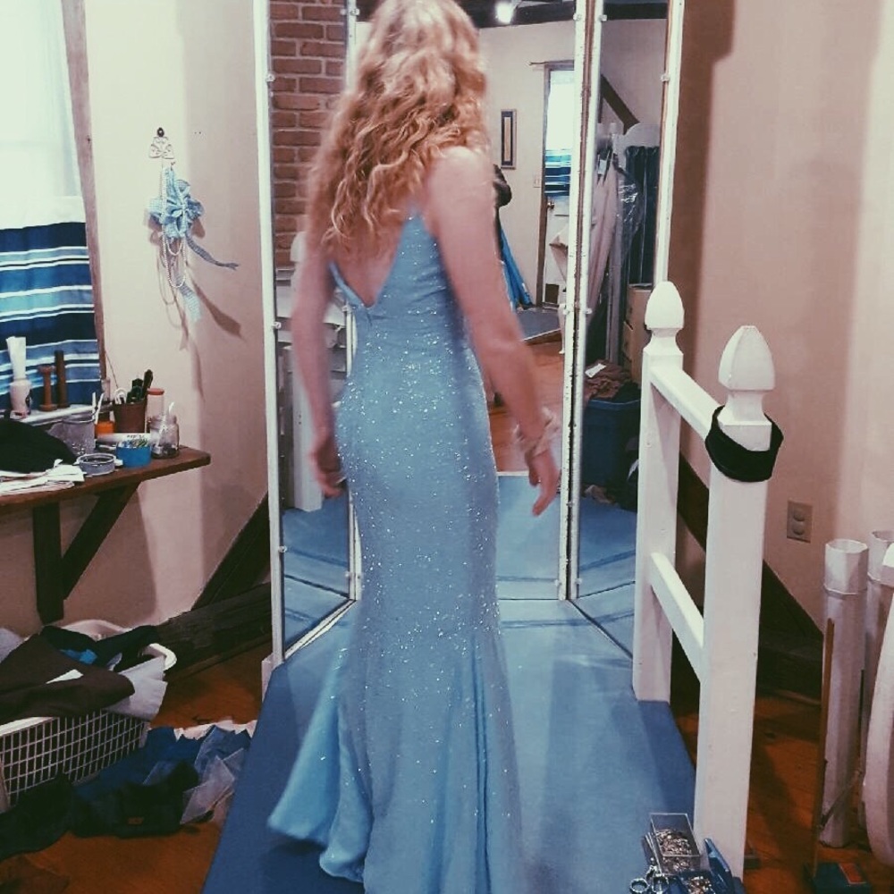 Light Blue Prom Dress!